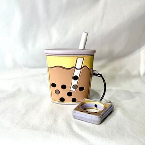 Milk Tea Boba AirPods 1 & 2 Silicone Case